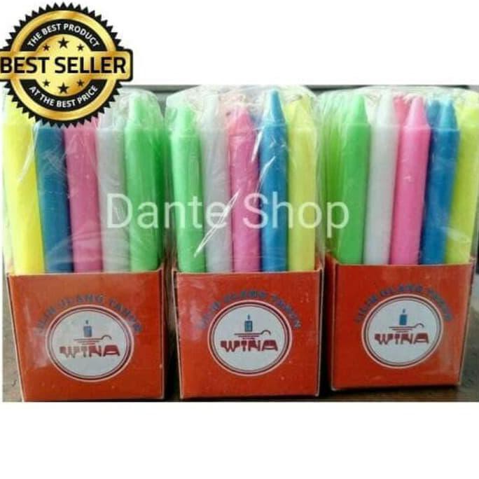 LILIN KECIL - LILIN WARNA WARNI - LILIN MALAM NATAL
