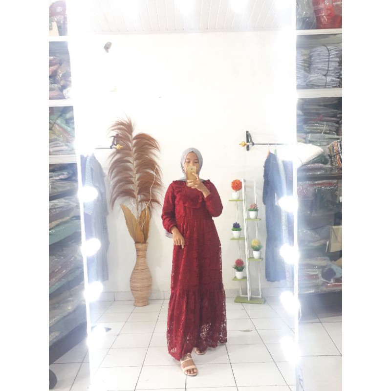 Gamis brukat busui