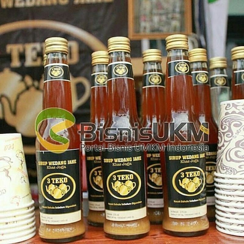 

Sirup Wedang jahe khas Jogja 3 Teko