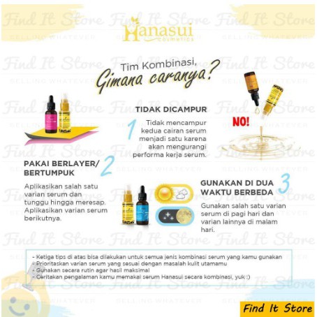 ✨SHASYA✨ HANASUI ✔️BPOM SERUM |WHITENING GOLD VIT C COLLAGEN ANTACNE PROPOLIS MEN BRIGHT ACTIVE