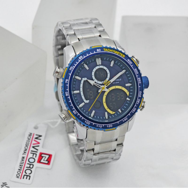 Jam Tangan Pria Naviforce Original NF9182MS Garansi 1 Tahun