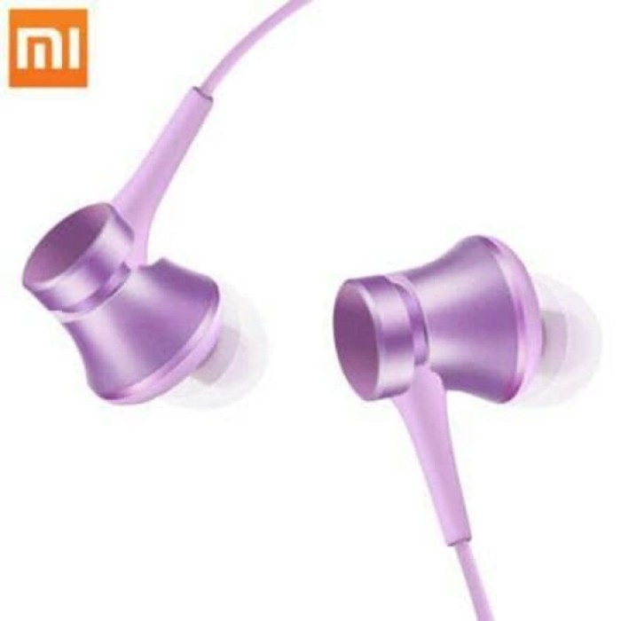 tywv7e Earphone Handsfree Headset Xiaomi Xiomi Piston 1More Design Ori 100% - - Ungu Fvt4Thf