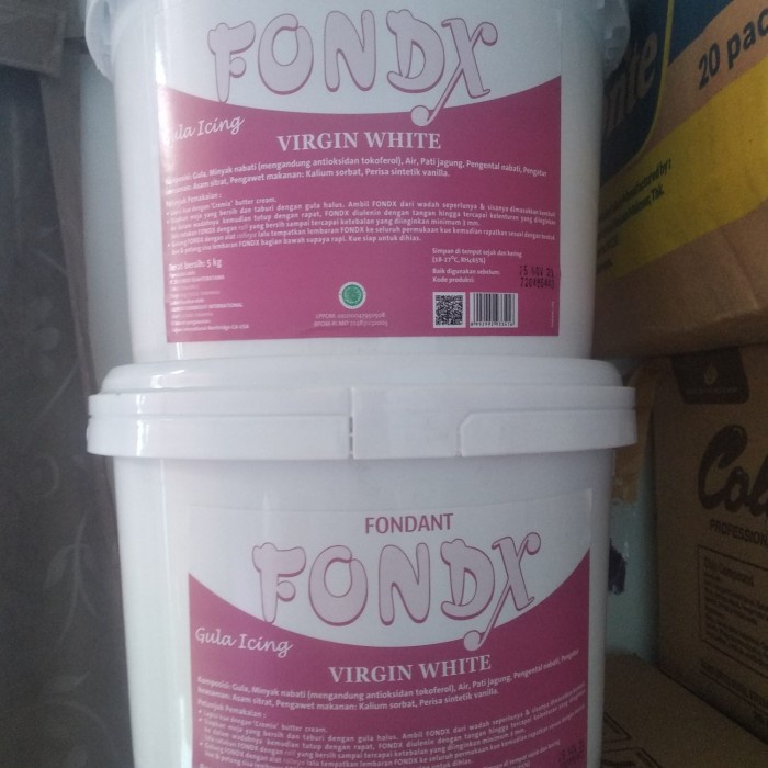 

Siap Kirim Fondant Fondx 5Kg Icing