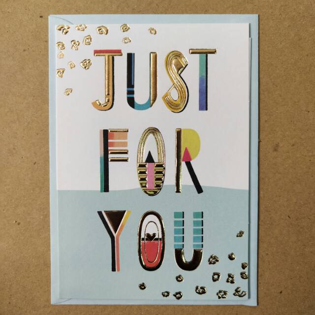 

Just For You Card 1806-03