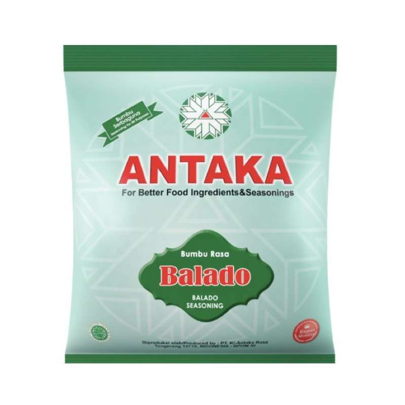 ANTAKA BUMBU TABUR INSTANT / BUMBU MASAK / BUMBU MASAKAN / BUMBU TABUR ANEKA RASA SERBA GUNA ANTAKA 100 GR