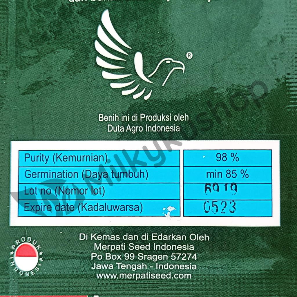 BENIH MERPATI SEED MAXI F1 CABE 50 BIJI SACHET KEMASAN PABRIK