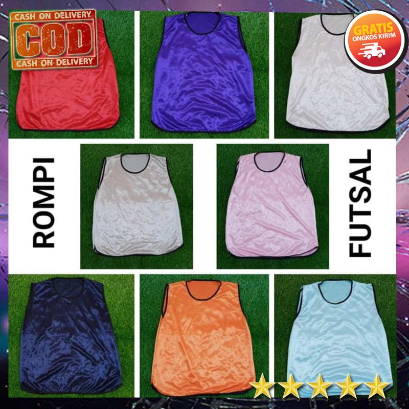 ¨469‡ [COD] BAJU BOLA DAN FUTSAL BAJU JERSEY ROMPI FUTSAL SEPAKBOLA POLOS ¿