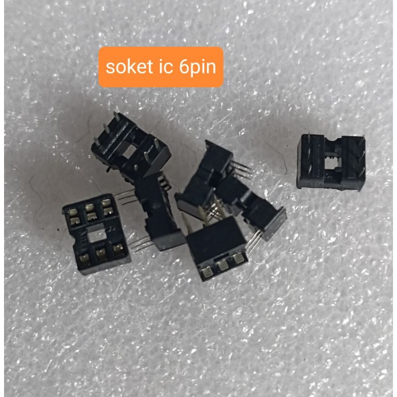 SOKET IC 6 PIN SOCKET IC ADAPTER 6PIN 2X3