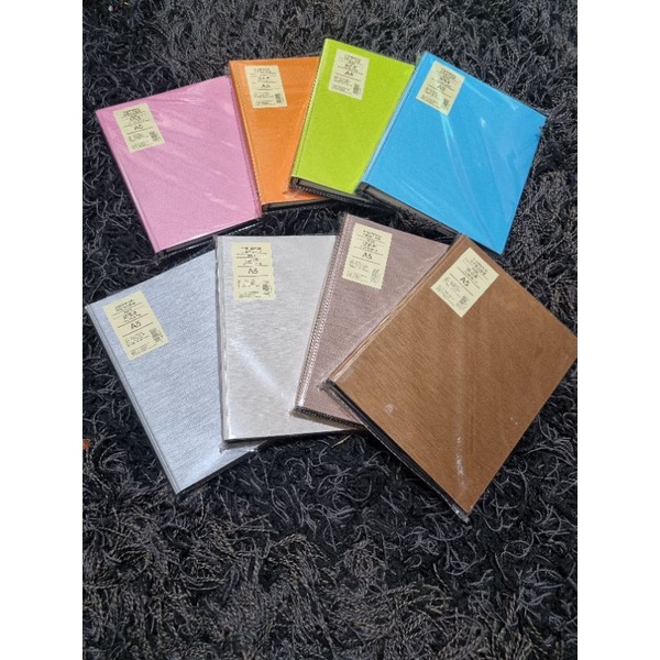 Binder A5 Loose Book Color dan Serat Kayu