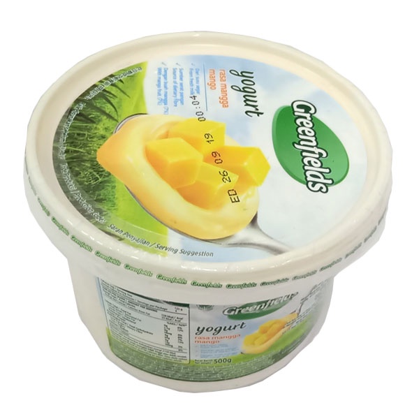 

GREENFIELDS YOGURT MANGO 500 GR