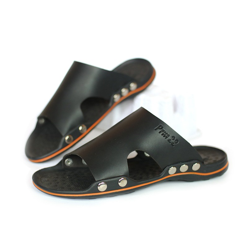 PROMO !!! Sandal Slide Sandal Slip On Karet Pria Wanita S BETTER Sendal Slop Pria-4