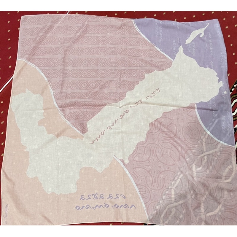 hijab lontara scarf motif makassar the luxury az