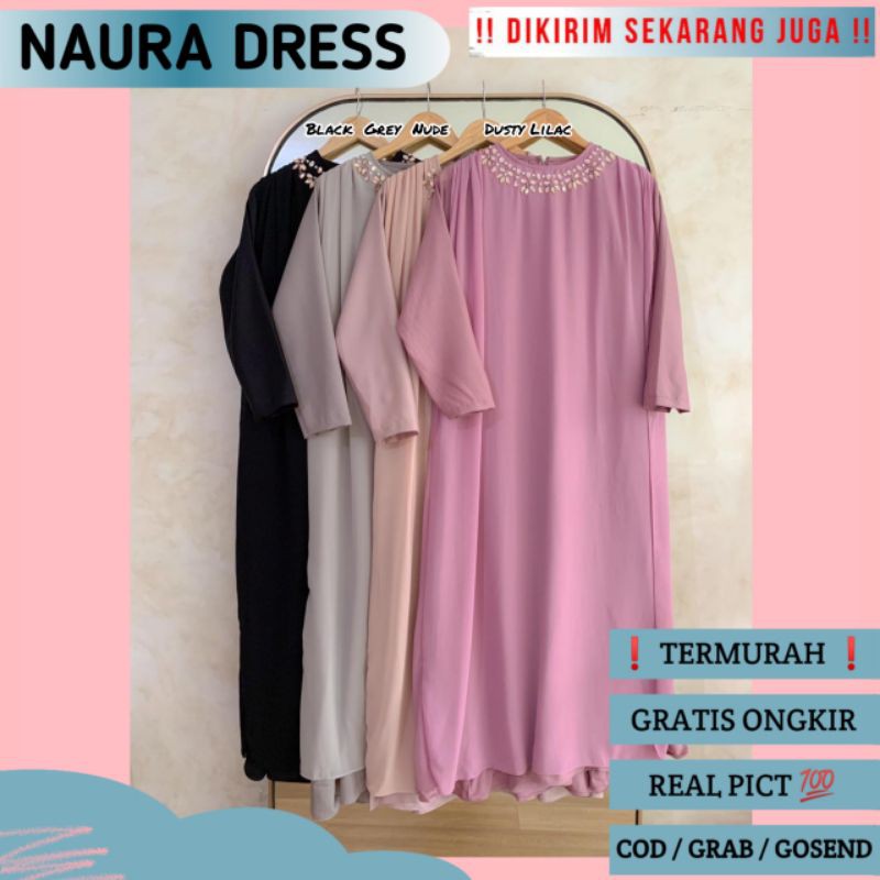 NAURA DRESS / DRESS MEWAH / DRESS PAYET