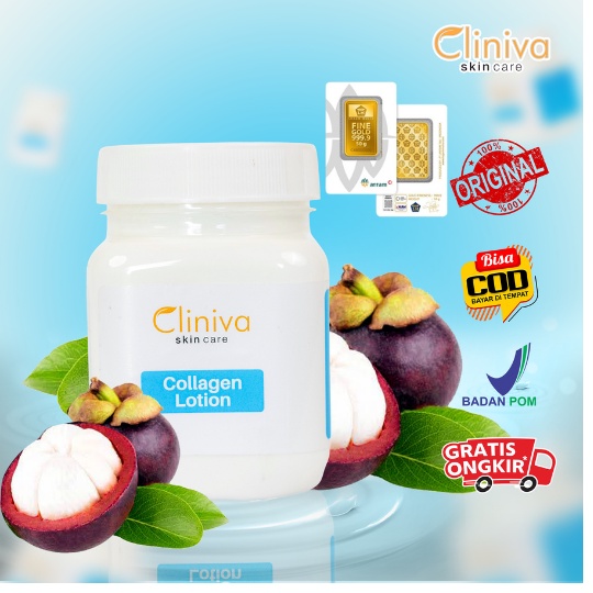 Skincare Cliniva Body Lotion Collagen Mencerahkan Dan Menutrisi Kulit Tubuh 175G Original BPOM