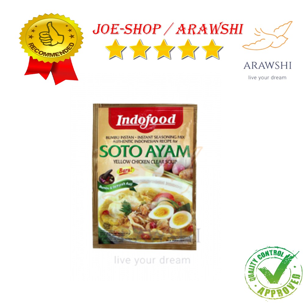 

BUMBU INDOFOOD BUMBU INSTANT SOTO PCK 45g