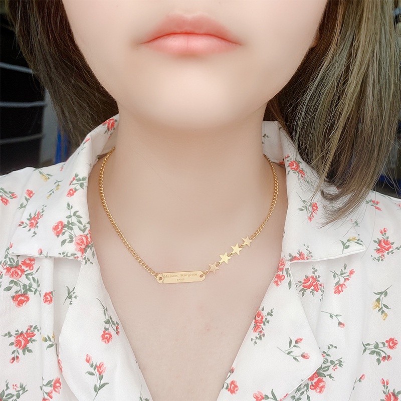 Kalung maison margicia paris titanium anti karat