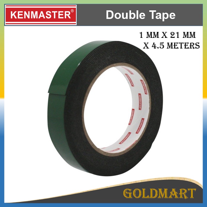 Double Tape Busa Foam Original Kenmaster Lem Double Bolak Balik Hijau tp-02