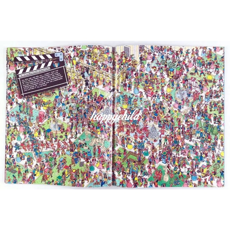 original guaranteed Where is wally? buku impor buku anak happychild