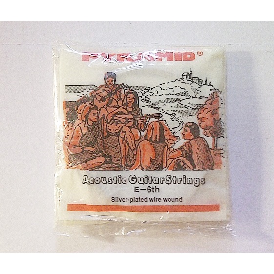 Senar Gitar Pyramid no 6 (per pack) / SENAR GITAR / SENAR GITAR STRING NOMOR 1 / SENAR GITAR AKUSTIK