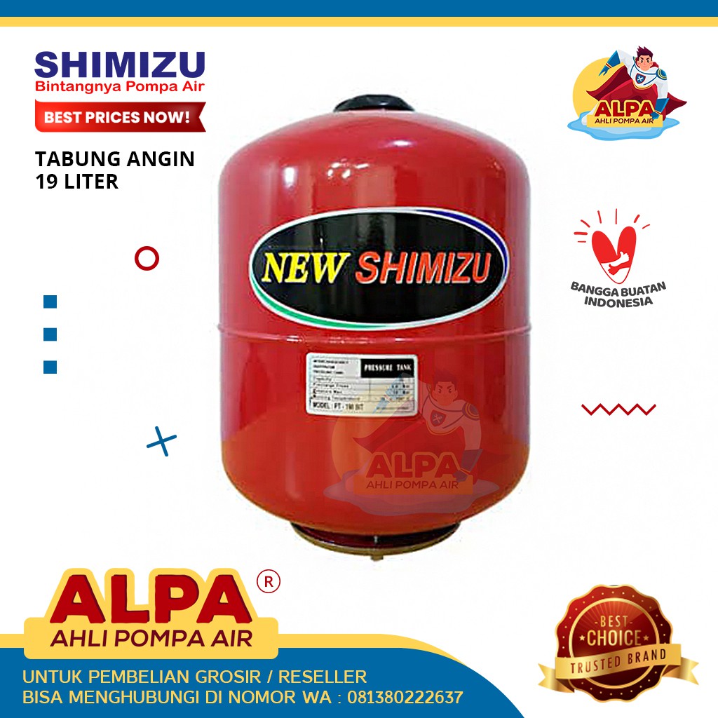 Tabung Pompa Air SHIMIZU PT190 BIT (ORIGINAL) Shopee