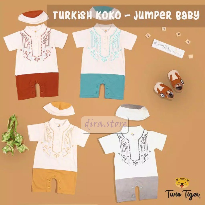 Koko Anak Baju Bayi Laki Laki Pakaian Aqiqah Busana Muslim Pesta Gu258 UX411 Pakaian Muslim Baju K