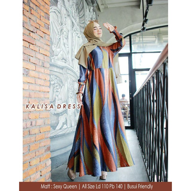 REAL PICT / KALISA DRESS ARMY / MAXMARA SEXY QUEEN