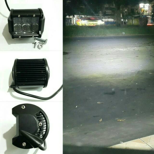 Lampu Led Sorot Offroad 6Lensa Cembung