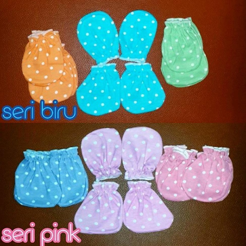 SARUNG TANGAN KAKI POLKADOT