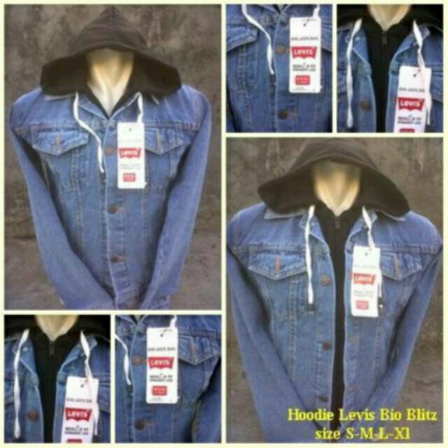 Jaket hoodie double resleting