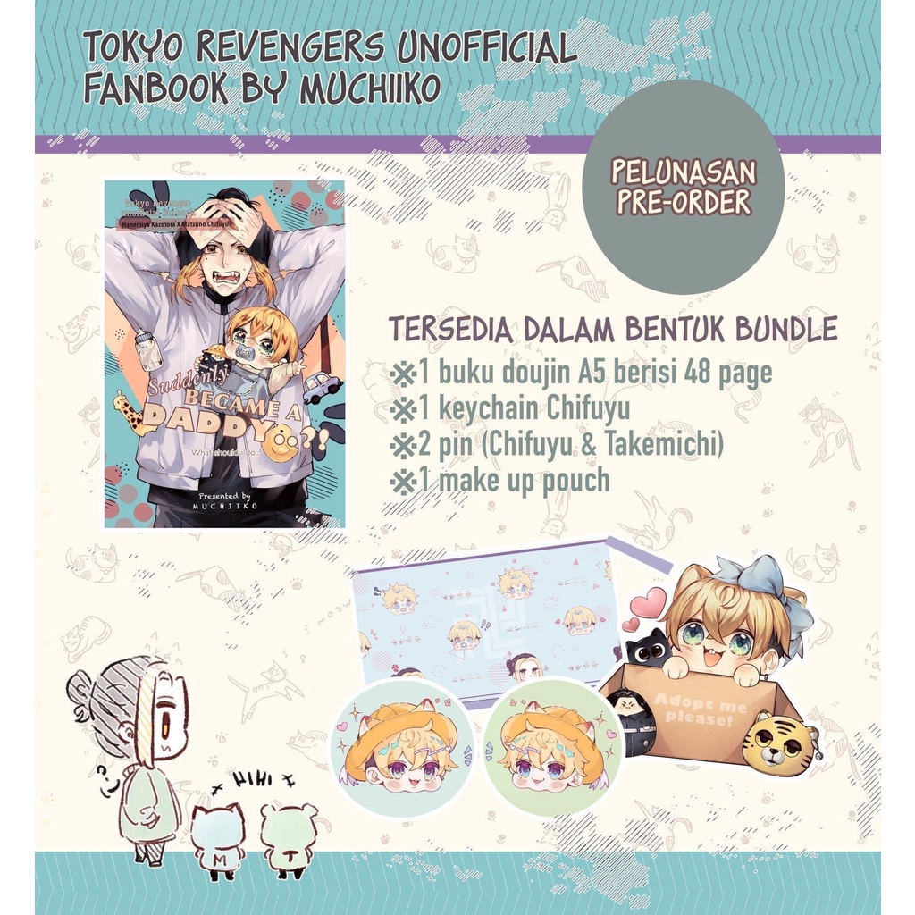 Pelunasan PO Unofficial Fanbook Tokyo Revengers