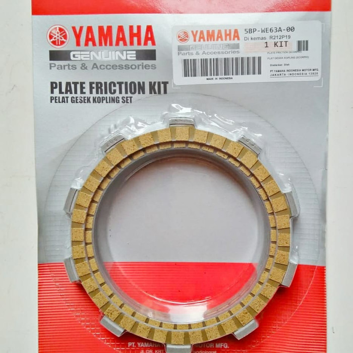 KAMPAS KOPLING YAMAHA SCORPIO/KUALITAS ORI-YGP