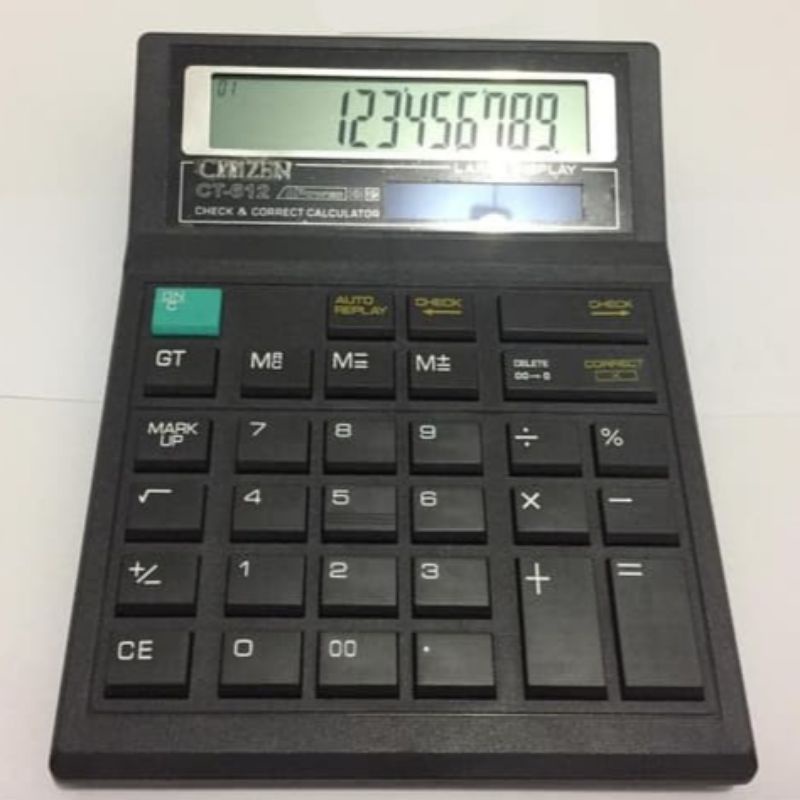 

KALKULATOR CITIZEN 12 DIGIT CT 612