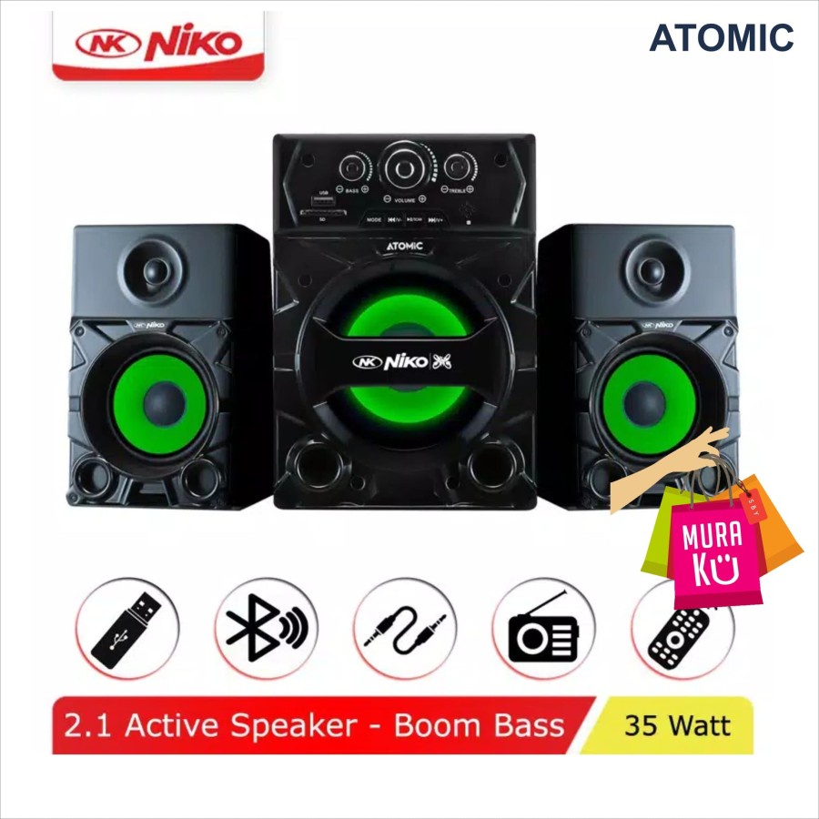 Speaker Niko Slank Atomic