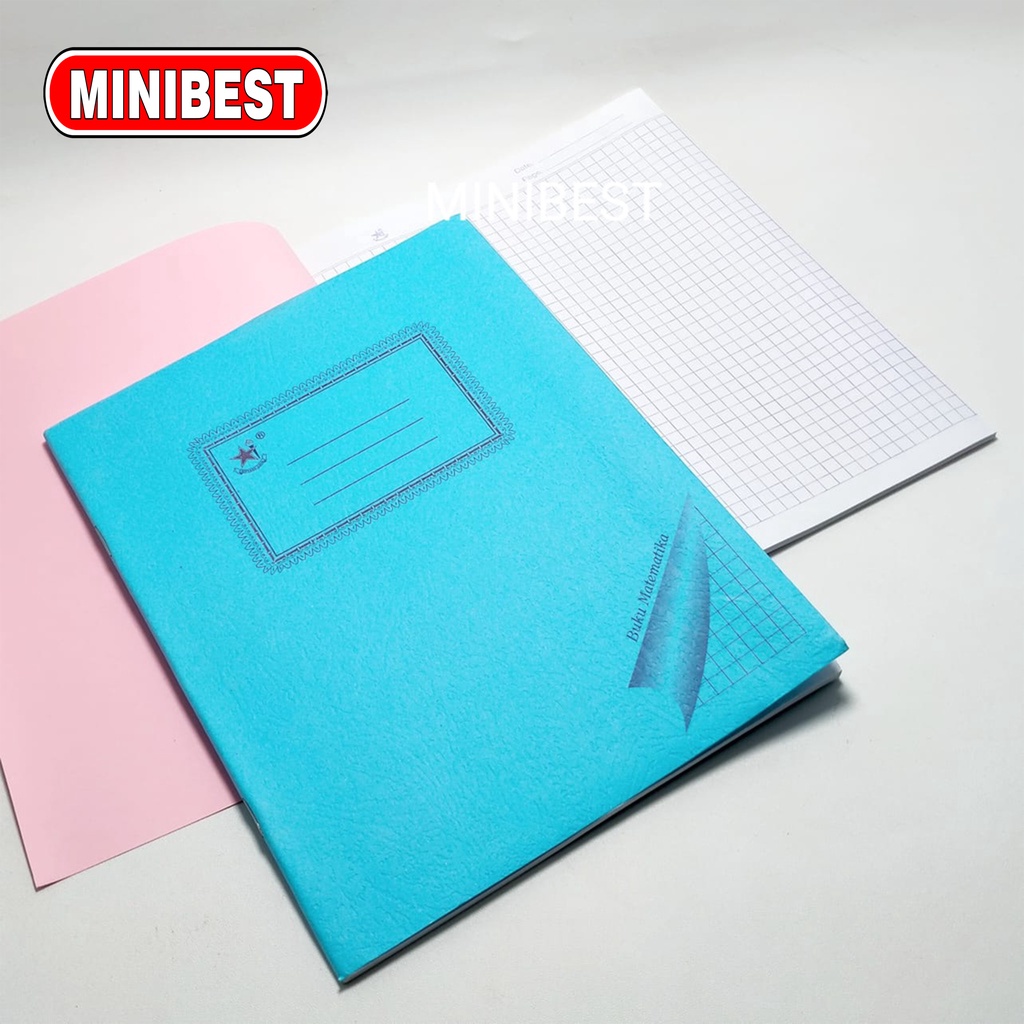 Buku tulis mandarin kotak besar sedang kecil garis 5 garis 3 satuan matematika buku tulis kiky Murah