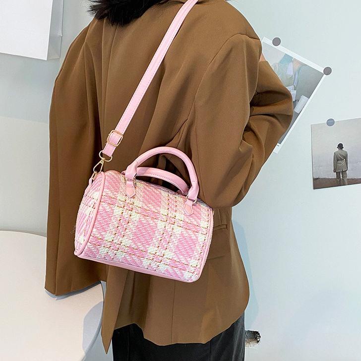 Terbagus.. LUX Tas Bahu Wanita Import DD75 Tas Selempang Rajut Rami Korean Style Shoulder Sling Bag 