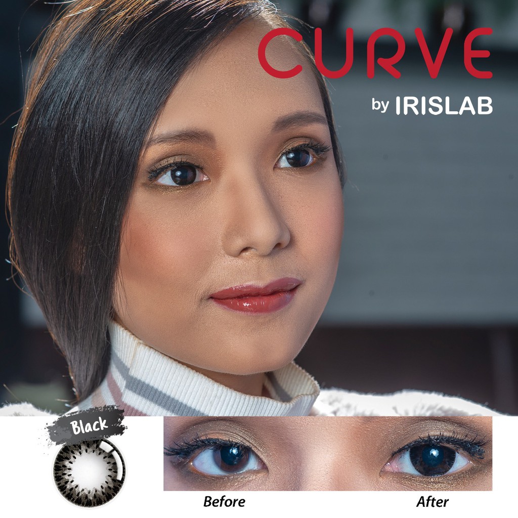 SOFTLENS MINUS DAN NORMAL CURVE BLACK 14.4mm (0.00 sd -6.00) BY IRISLAB GRATIS TEMPAT SOFLEN