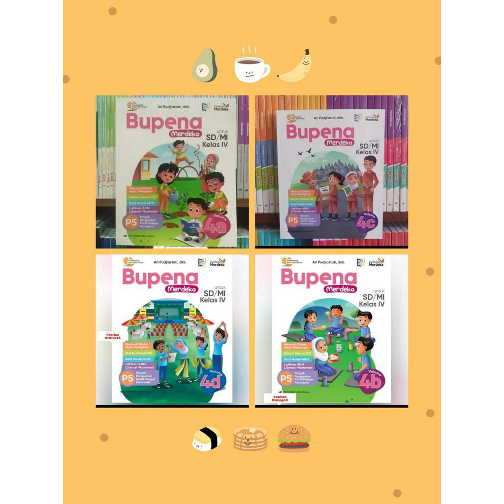 BUPENA KELAS 4 SD KURIKULUM MERDEKA ERLANGGA