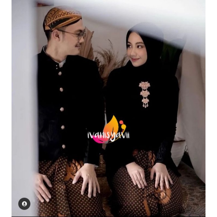 Baju Prewedding/ Baju Couple/ Adat Jawa (1Set, Lengkap)