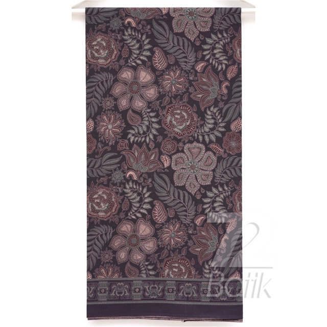 KAIN PANJANG BATIK Bahan Katun Motif Kembang Warna Hitam Item Hijau Ijo 721716 Cap 72 Jarik Jarit Samping Kebat Panjang Batik Katun Modern Premium Bahan Seragam Batik Pernikahan Kantor Keluarga Murah Kamen Jadi Batik Bali Lembaran