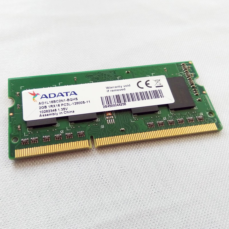 SODIMM MEMORI MEMORY RAM LAPTOP ADATA NETBOOK DDR3 2GB ADATA PC3L-12800 SODIM ADATA RAM ADATA