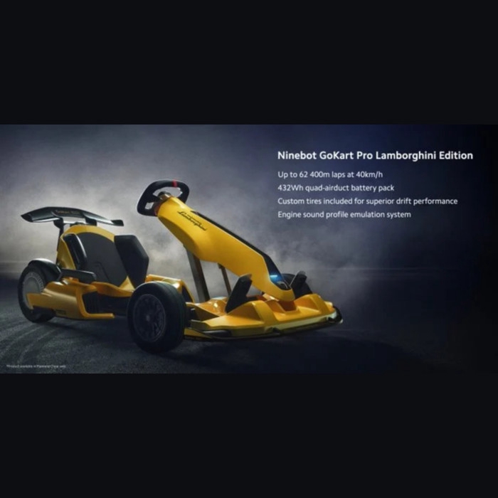 NINEBOT GOKART PRO LAMBORGHINI EDITION FULL KIT by SEGWAY