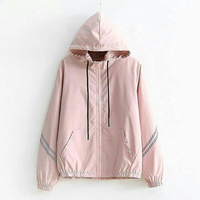 JACKET TURBO JACKET PARASUT WANITA DESPO/JAKET OLAHRAGA / JAKET WANITA - pink