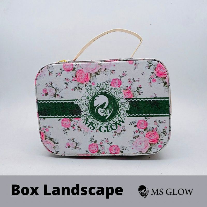 0Makeup Box Ms Glow Kotak box make up croco box make up skincare