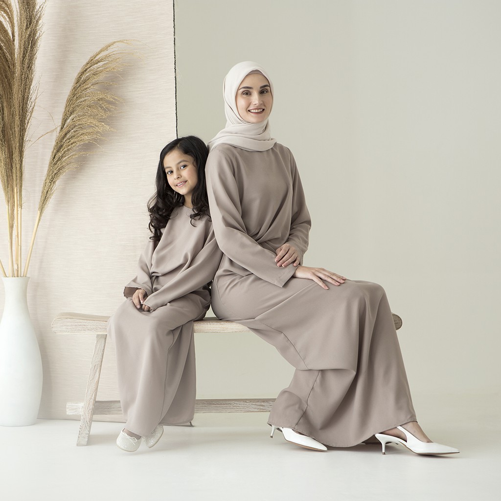 Sasmaya Kids by Aska Label - Gamis anak ukuran 1 sampai 11