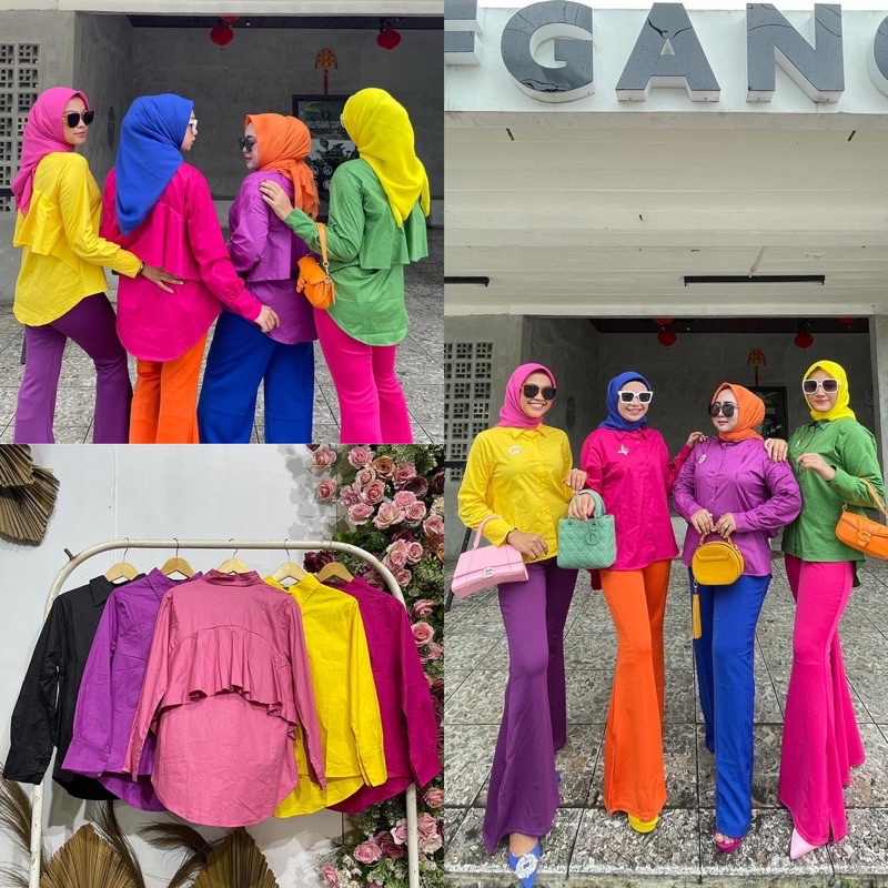 ATASAN RUFFLE BELAKANG