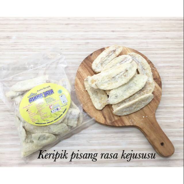 Keripik Pisang Lampung Askha Jaya Rasa Keju Susu