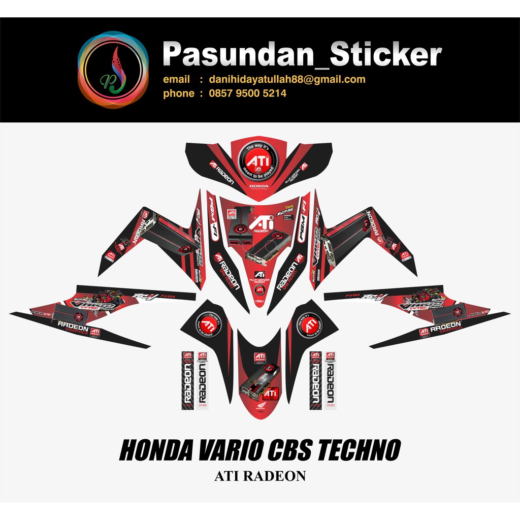 HONDA VARIO CBS TECHNO ATI RADEON