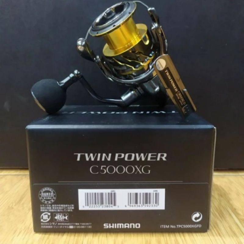 Reel SHIMANO TWIN POWER C5000XG 2017 GARANSI RESMI