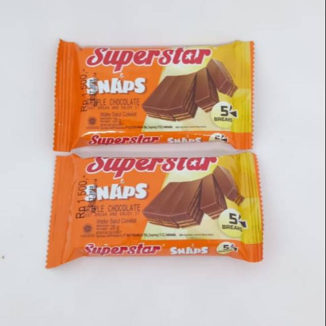 

PROMO SUPERSTAR SNAP BISKUIT WAFER COKLAT MURAH