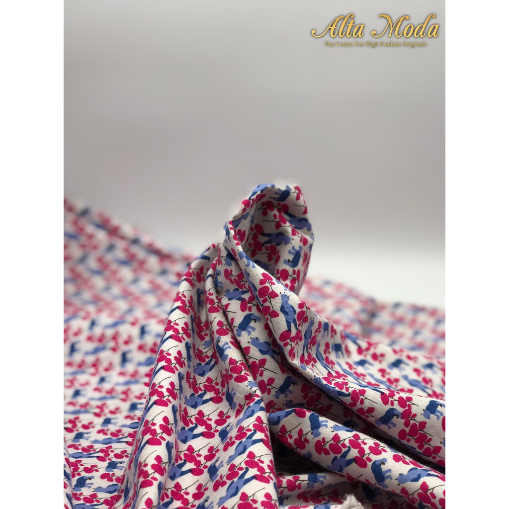 

Alta Moda Katun Motif Fancy Bear Fuschia - White Kain Premium (1M)
